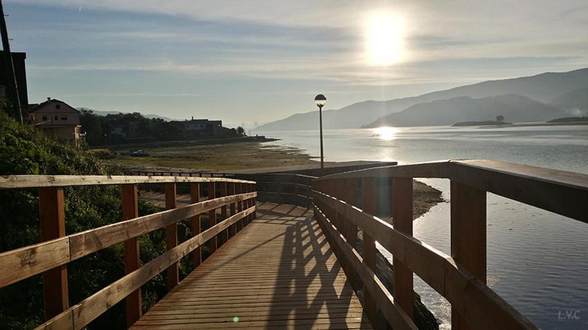 Villa Vivienda Familiar En La Ria De Vigo Santa María Esterno foto
